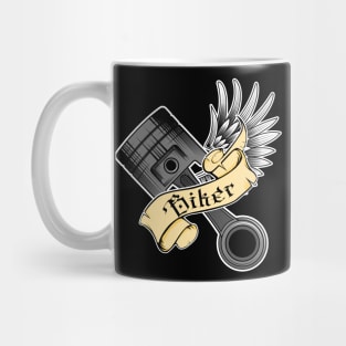 Biker piston Mug